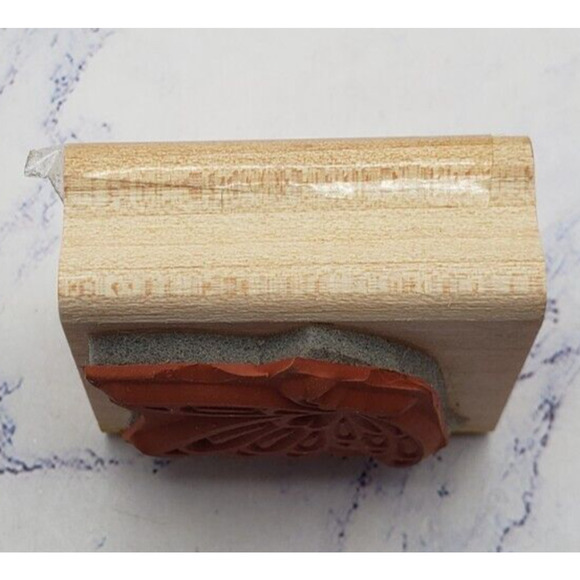 Stampin Up Wonderful Wings Small Butterfly wood Mounted Rubber Stamps - Picture 5 of 7